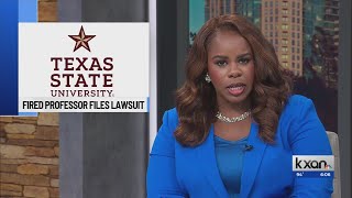 Tenured Texas State professor fired for conference comments sues, says school broke state law