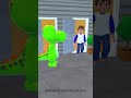 Spidey Child Knock Door Prank with Nomi and Rexi 😂 | Funny Animation #ytshorts #viral