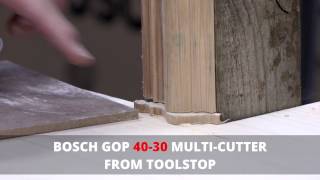 Bosch GOP 40-30 Professional Oscillating Multi-Cutter - Spec, Features, Benefits