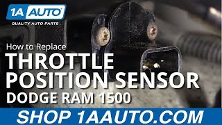 How to Replace Throttle Position Sensor 94-02 Dodge Ram 1500