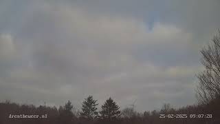 Timelapse weerstation Gasselternijveenschemond 25-02-2025