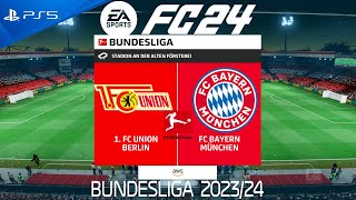 FC 24 Union Berlin vs Bayern Munich | Bundesliga 2024 | PS5 Full Match
