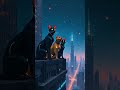 epic ai cat outsmarting and city skyscraper victory