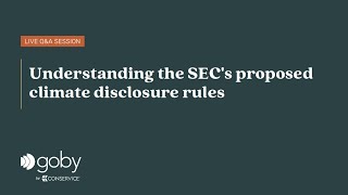 Understanding the SEC's proposed climate disclosure rules