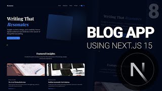 Build a Stunning Blog Homepage with Next.js 15 & Shadcn – Responsive Footer
