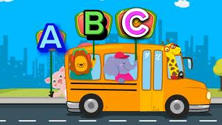 Animals Alphabet ABC || Songs & nursery rhymes #animals #kidssong #laguanakindonesia