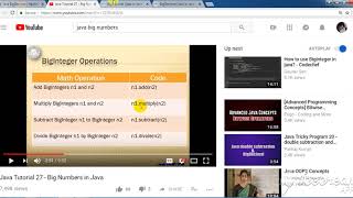 java BigDecimal tutorial beginers @easytut4you #ENGLISH+#HINDI#+TAMIL