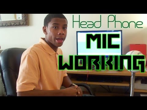 How to get headphone mic working with your computer How to get headphone mic working with your computer