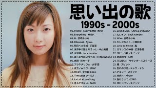 40代から50代が聴きたい懐メロ30選🎸J-Pop 1990 - 2000 メドレー🎸 Every Little Thing, スピッツ, ASKA, ZARD, 浜崎あゆみ #jpop1