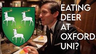OXFOOD 005 - Venison Dinner at JESUS COLLEGE OXFORD (Higher-tier formal)!