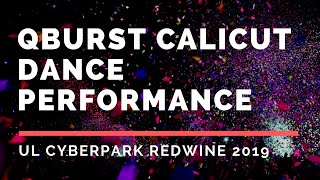 QBurst Calicut Dance Performance | UL Cyberpark Christmas Celebration | Red Wine 2019 | 4K