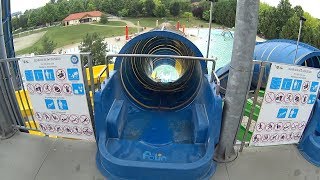 Fall Water Slide at Lipótfürdő