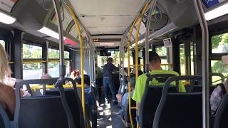 All Aboard TriMet 2019 New Flyer XE40 electric battery bus #3803 on line 62