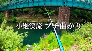 【渓流釣り】【餌釣り】大物が掛かった。