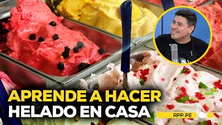 Aprende a hacer helados en casa #ENCENDIDOSRPP | ENTREVISTA