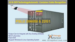 Shipping  Container Number Detection \u0026 Recognition