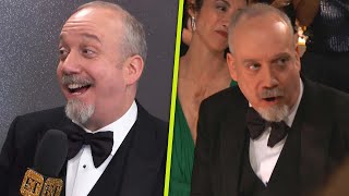 Paul Giamatti SHOCKED By Golden Globes Win (Exclusive)