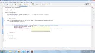 tutorial 5 Creating and using a simple BankAccount class in Java part1
