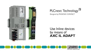 How to connect Inline modules to an Axioline PLCnext Control | AXC F IL ADAPT