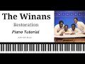 The Winans - Restoration - Piano Tutorial