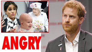 Archie ISN'T Harry SON! Meghan LEAKED SHOCKING TRUTH About Her Son's Surname Made Queen ANGRY