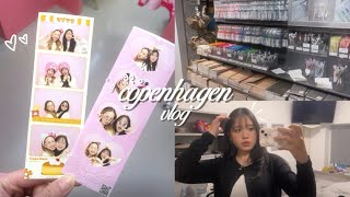 copenhagen vlog 🍡 : pack with me, shopping, ateez concert 🗯️