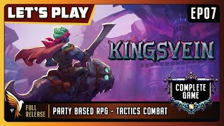 Kingsvein | EP07 | Retro | Game Play | Let's Play - Party Based RPG Turn-Based Tactics Sound Update