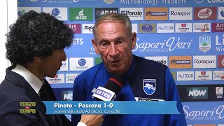 Pineto - Pescara 1-0 Zeman: "Sciupate troppe palle gol"