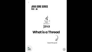 #66 Core Java Tutorial Course Parts - What is a Thread #java #tutorial