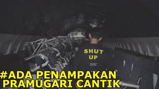 Sinti di temenin Memes Prameswari masuk ke dalam bangkai pesawat angker punya Aleta Molly