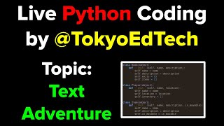 Live Coding - Making a Basic Text Adventure (10/10/2019)