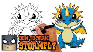 How to Draw a Dragon | Stormfly | How to Train your Dragon