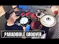 PARADIDDLE GROOVE   AULA DE BATERIA