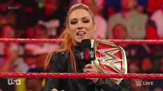 Becky Lynch and Sasha Banks Segment  Raw 9/2/2019