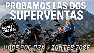 PONLE TACOS 16 PROBAMOS LAS SUPERVENTAS VOGE 900 vs Zontes 703