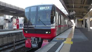 【新車ちゃん】名鉄3300系3313F　準急新可児ゆき扶桑駅発車