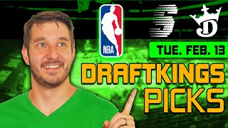 DraftKings NBA DFS Lineup Picks Today (2/13/24) | NBA DFS ConTENders