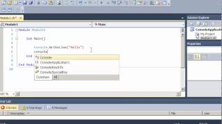 VB Introduction : Input, Output and Variables