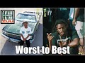 Worst to Best - Denzel Curry 