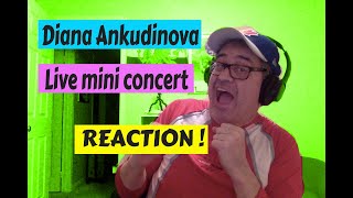 Diana Ankudinova, Live- studio session, CANADIAN REACTION