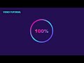 Animated Gradient Shiny Loader with HTML CSS & Javascript