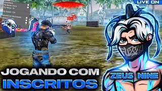 🔥 Free Fire AO VIVO BLUESTCKS 4.240 🔥- JOGANDO COM INSCRITOS / 4X4 / X1- RUMO AOS 1000 INSCRITOS! 🔥