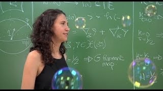 HDL  Isabel Fernández, el poder de la geometría de las pompas de jabón