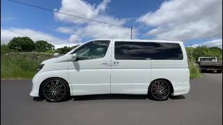 Nissan Elgrand E51 Highway Star for Sale Durham Scotland England London Wales UK Dealer Importer