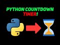 Build a Simple Countdown Timer with Tkinter in PYTHON