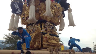 蕪崎太鼓台 ふるさと広場入場2016