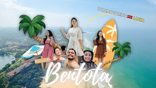 Paramotoring Bentota | Sri Lanka | මුහුද උඩින් රවුමක් යමුද ? 🪂🌊