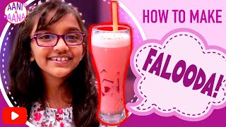 Easy ෆලුඩා Recipe | Refreshing Summer Dessert Recipes | How to make Falooda | Homemade Falooda