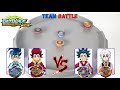 Beyblade Burst Sparking 【Hyuga & Hikaru VS Shu & Valt】 Team battle 베이블레이드 버스트 슈퍼킹【차현&차범 VS 강산&슈】팀 배틀