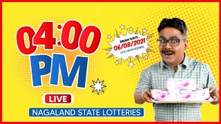 LOTTERY SAMBAD LIVE 4PM  DRAW 06.08.21 NAGALAND STATE LOTTERY LIVE FROM KOHIMA